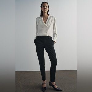 NWOT Zara ZW Collection Jumpsuit with Contrast Details